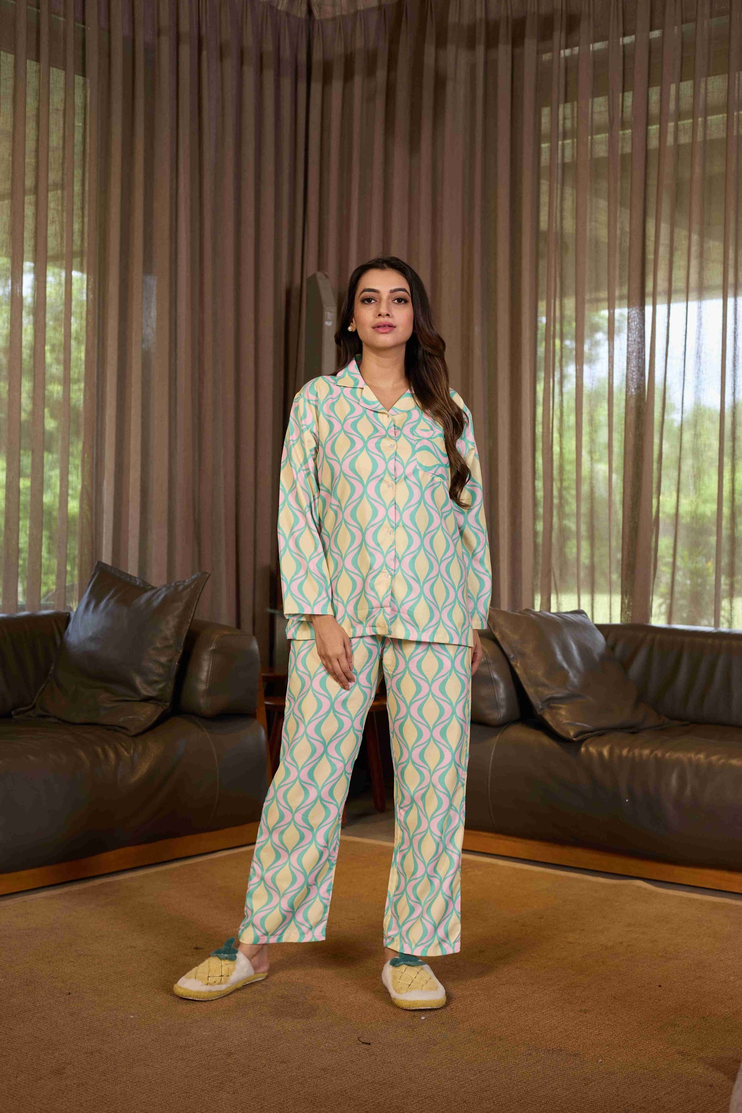 Premium Rayon Night Suit – Soft, Stylish & Dreamy Comfort