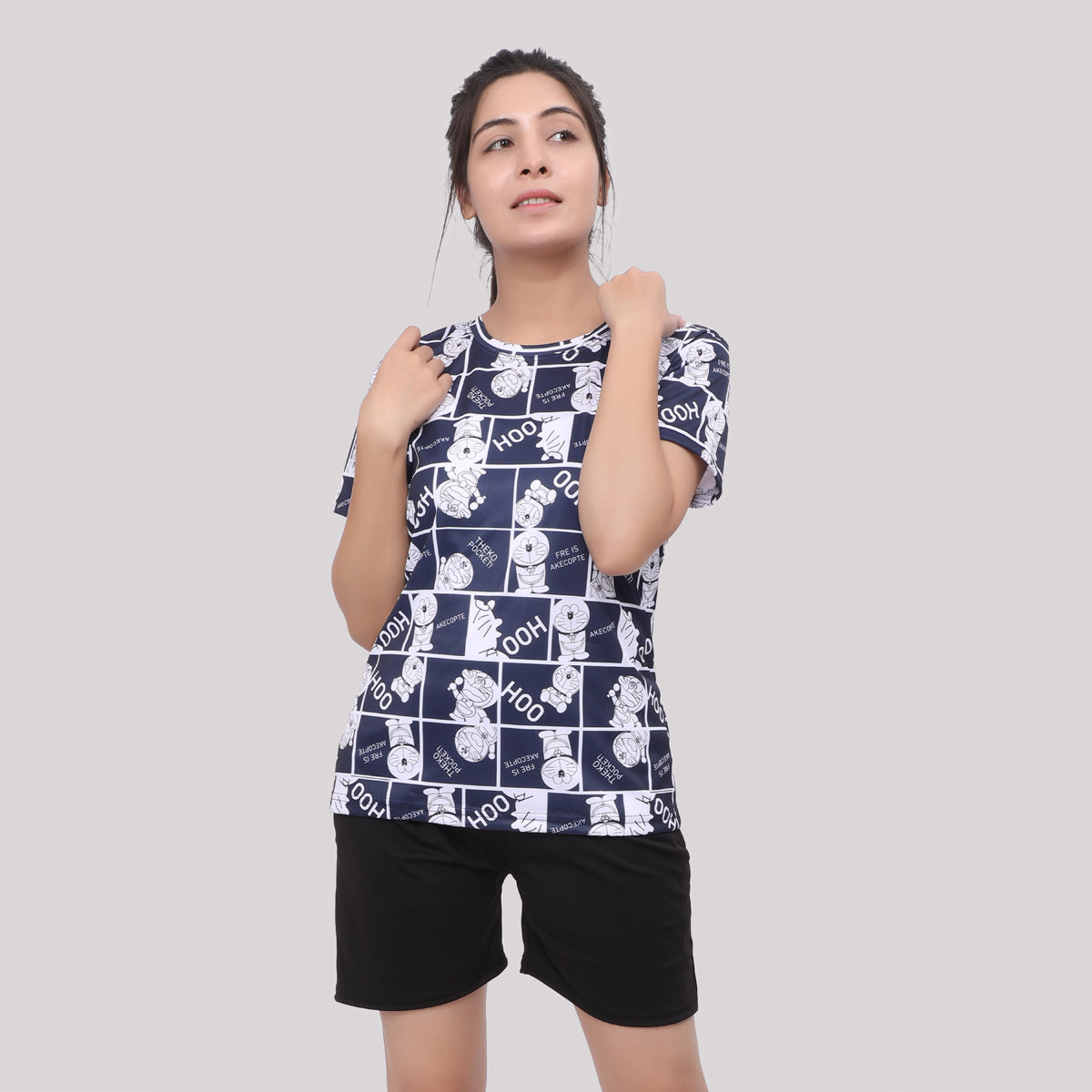 Stylish Printed Night Suit 3 Piece Combo