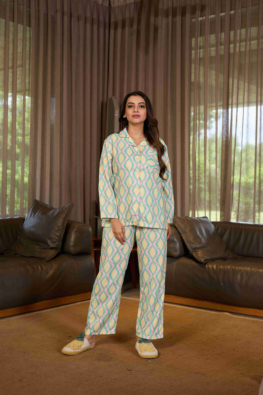 Premium Rayon Night Suit – Soft, Stylish & Dreamy Comfort